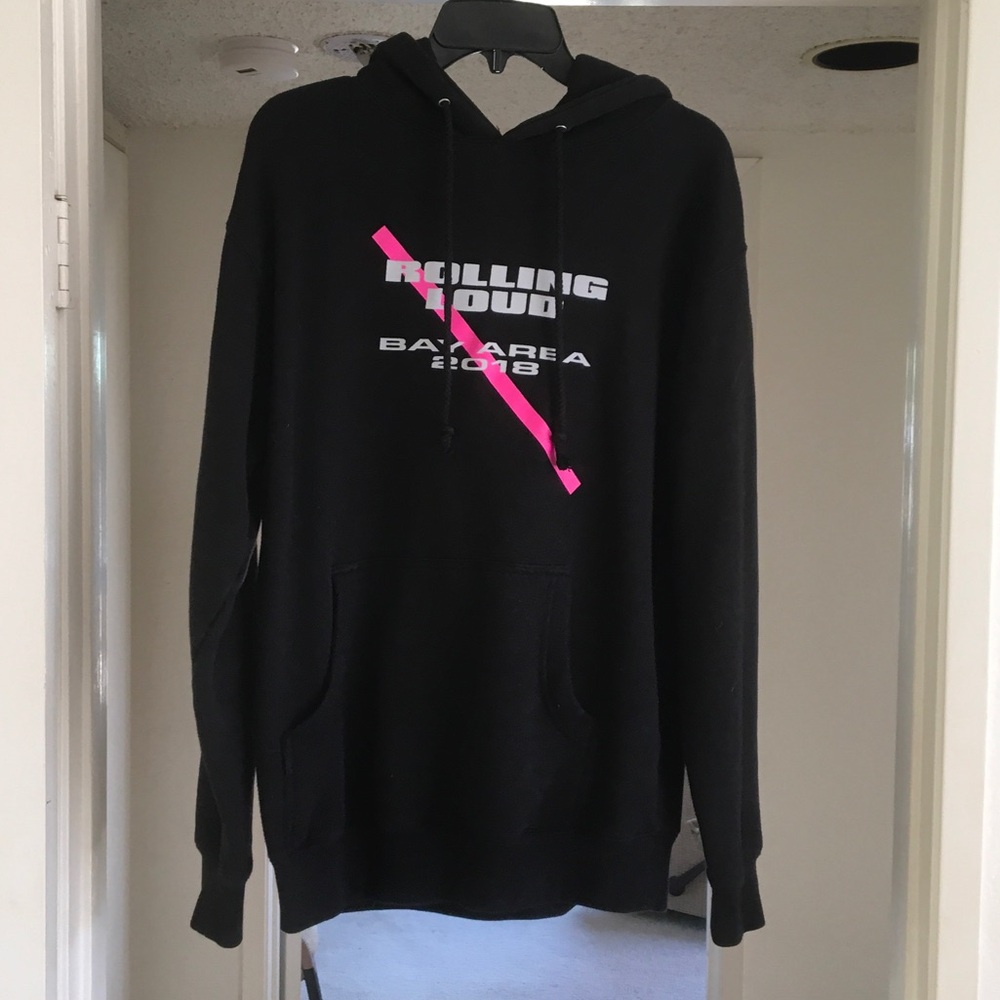 ROLLING LOUD/BLACK-“ROLLING LOUD BAY AREA 2018”CONCERT HOODIE